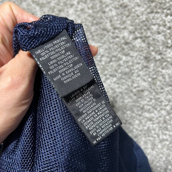 Ralph Lauren RLX Mens L US Open 2008 Navy & White Zip Jacket Lightweight - Picture 10 of 12